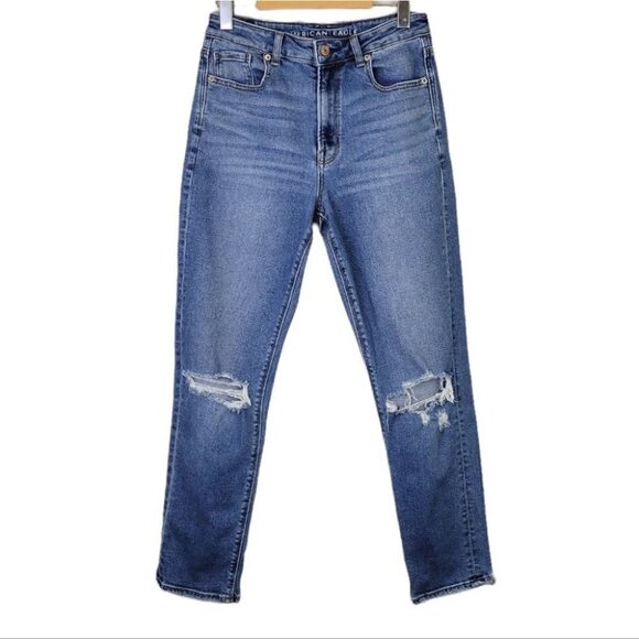 American eagle mom jean stretch high rise ankle 4 - Picture 2 of 12